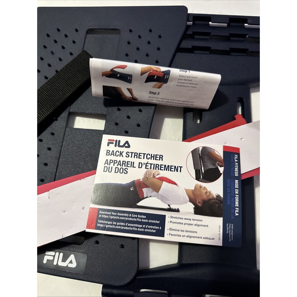 Fila Flexible Back Stretcher Low Back Pain Back Support & Stretch Ergonomic